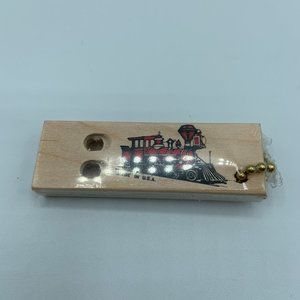 NWOT - Whimsey Whistlette Wooden Keychain